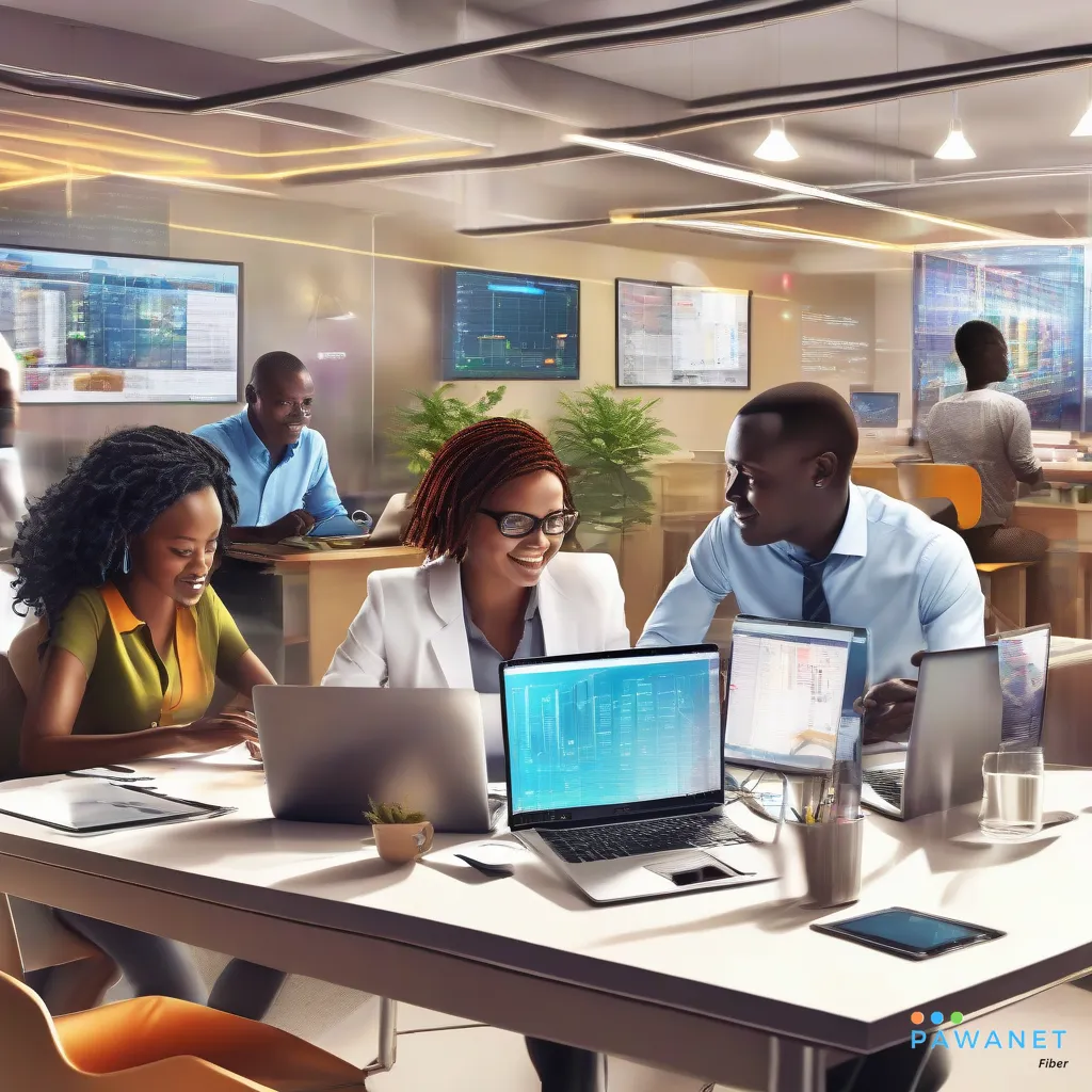 Unlimited Fiber Internet for Businesses in Kenya: Driving Growth and Community Connectivity