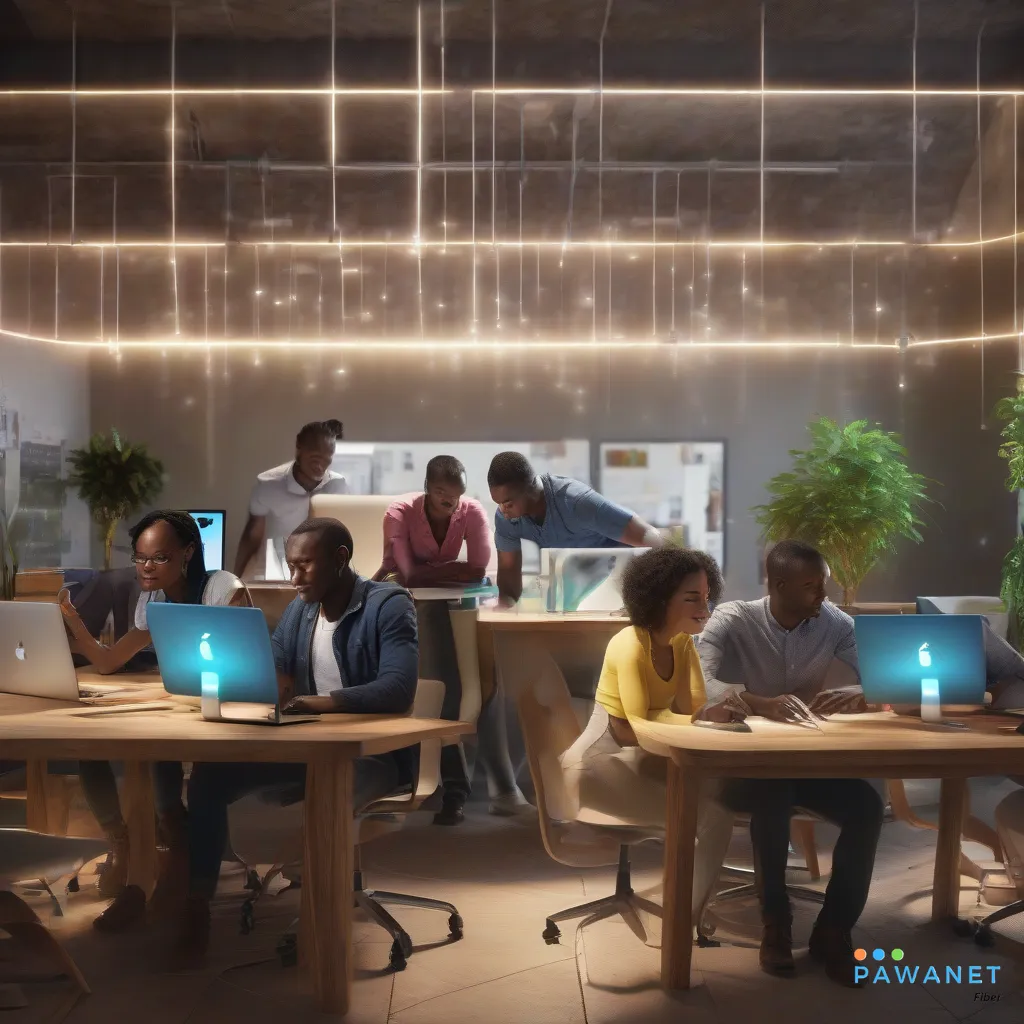 Pawanet's Ultimate Guide: Fiber vs Mobile Data Internet for Kenyan Businesses & WiFi Monetization
